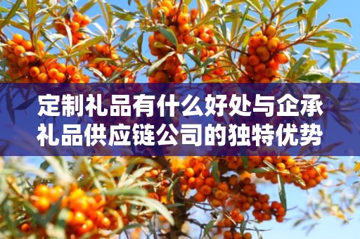 定制礼品有什么好处与企承礼品供应链公司的独特优势
